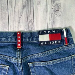 Vintage 90s Y2K Tommy Hilfiger Blue Denim Jeans Size 7